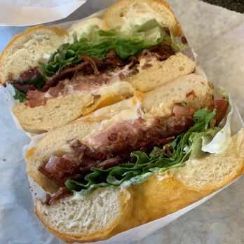 House of Bagels - blt on cheese bagel - Bagels Near Me - Mountain View, California House of Bagels - blt on cheese bagel - Bagels Near Me - Mountain View, California
