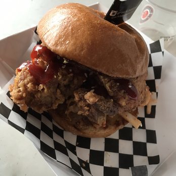 Fully loaded T.O - Kimchi chicken burger - Food Trucks Near Me - Toronto, Ontario Fully loaded T.O - Kimchi chicken burger - Food Trucks Near Me - Toronto, Ontario
