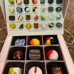 Earth & Sky Chocolates - 9 piece box