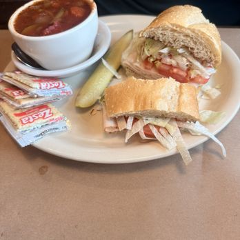 Dancing Tomato Caffé - Turkey Sandwich couldn't wait for my picture - Italian Near Me - Yuba City, California Dancing Tomato Caffé - Turkey Sandwich couldn't wait for my picture - Italian Near Me - Yuba City, California