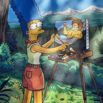 The Simpsons Mural - Public Art Near Me - Springfield, Oregon
