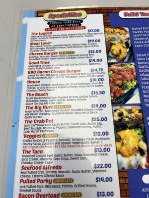 Menu photo 8 Loaded Clearwater, FL