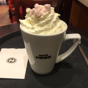 Caffe Nero - Hot chocolate with all the trimmings - Coffee & Tea Near Me - Basingstoke, HAM Caffe Nero - Hot chocolate with all the trimmings - Coffee & Tea Near Me - Basingstoke, HAM