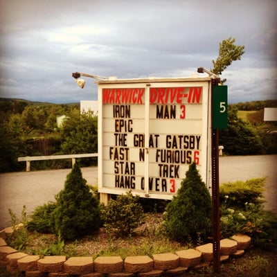 Warwick Drive-In Theater by null