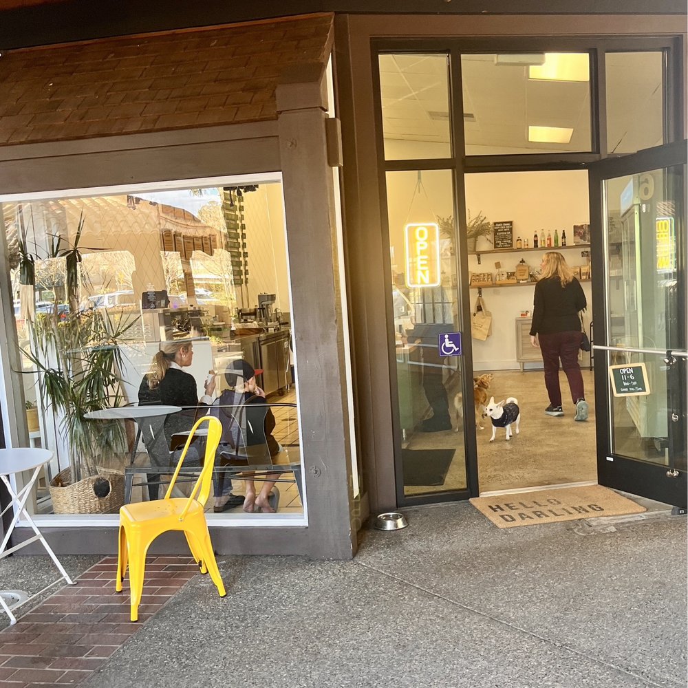 Darling - The front, some seats outside. - Ice Cream & Frozen Yogurt Near Me - Sonoma, California Darling - The front, some seats outside. - Ice Cream & Frozen Yogurt Near Me - Sonoma, California