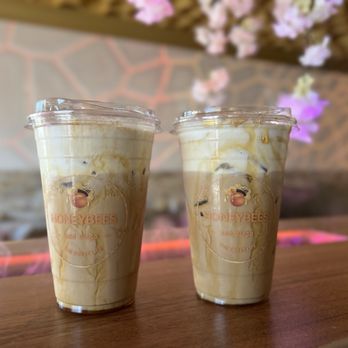 Honeybees - Honey lavender latte - Coffee & Tea Near Me - San Diego, California Honeybees - Honey lavender latte - Coffee & Tea Near Me - San Diego, California