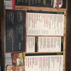 A La Burguer - Menu