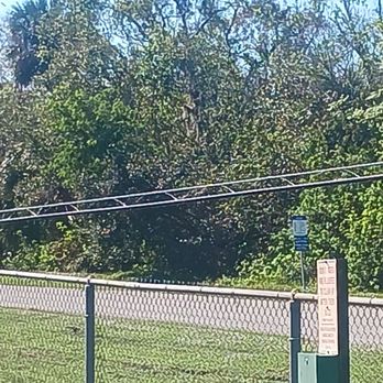 17th Street Dog Park - It's a good thing to have that steel safety cable to make sure it doesn't fall down - Dog Parks Near Me - Sarasota, Florida 17th Street Dog Park - It's a good thing to have that steel safety cable to make sure it doesn't fall down - Dog Parks Near Me - Sarasota, Florida