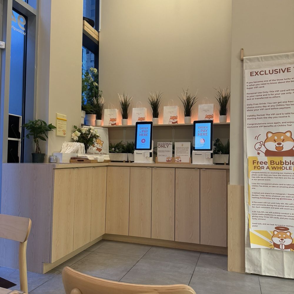 Chihiro Tea - inside - Bubble Tea Near Me - Brooklyn, New York Chihiro Tea - inside - Bubble Tea Near Me - Brooklyn, New York