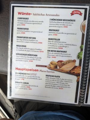 Menu photo 1 La Bierhaus Mérida, YUC Menu photo 1 La Bierhaus Mérida, YUC
