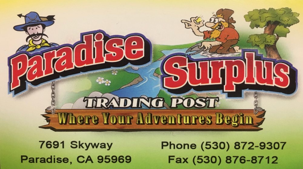 PARADISE SURPLUS & TRADING POST Updated September 2024 7691 Skwy, Paradise, California
