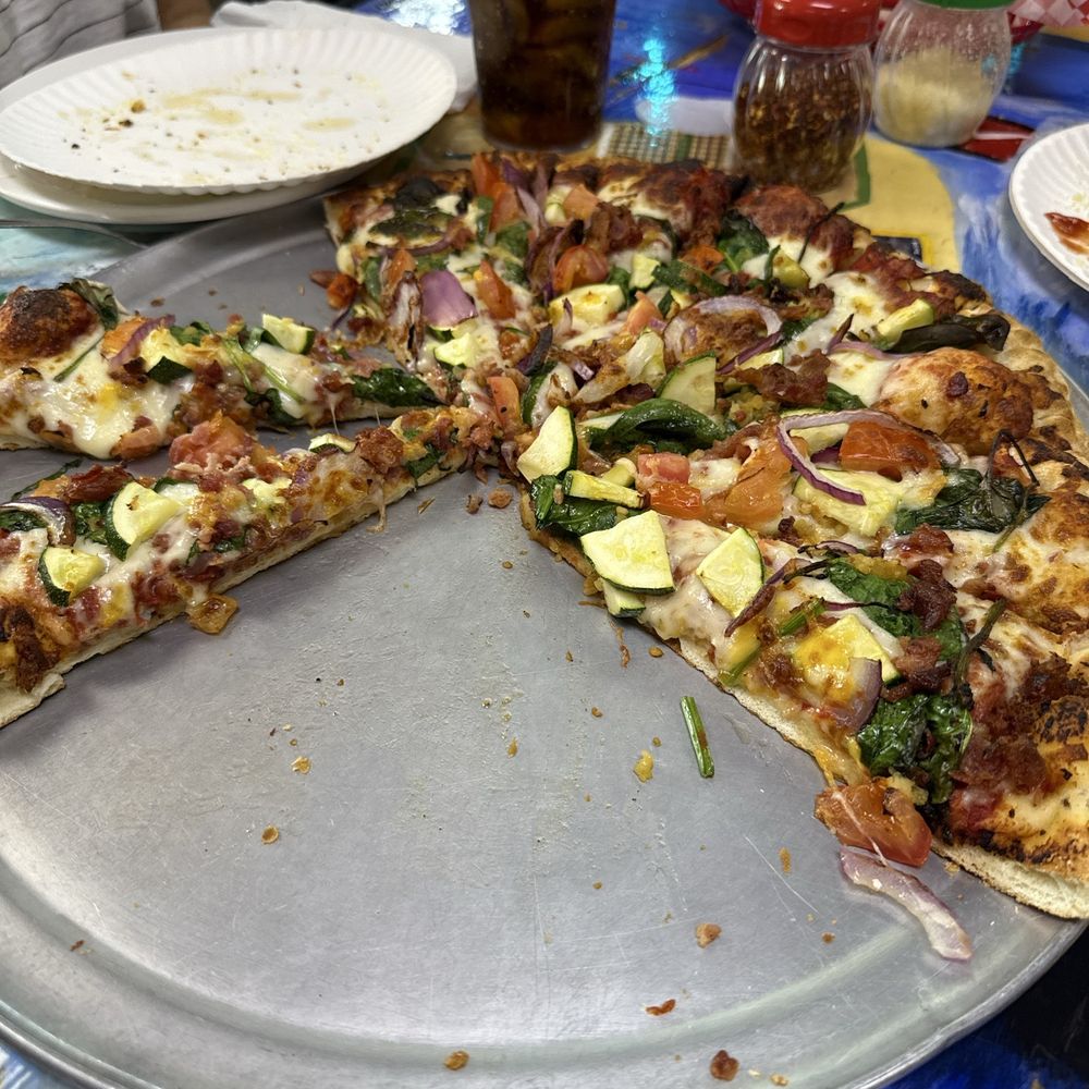 Popi's pizza, this place makes the best pizza in CA. I've traveled all over the state and this is the best