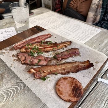 The Brunchery - Bacon Flight was really delicious. - Breakfast & Brunch Near Me - Chicago, Illinois
