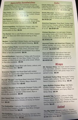 Menu photo 3 Perrotti's NY Deli Winter Garden, FL Menu photo 3 Perrotti's NY Deli Winter Garden, FL