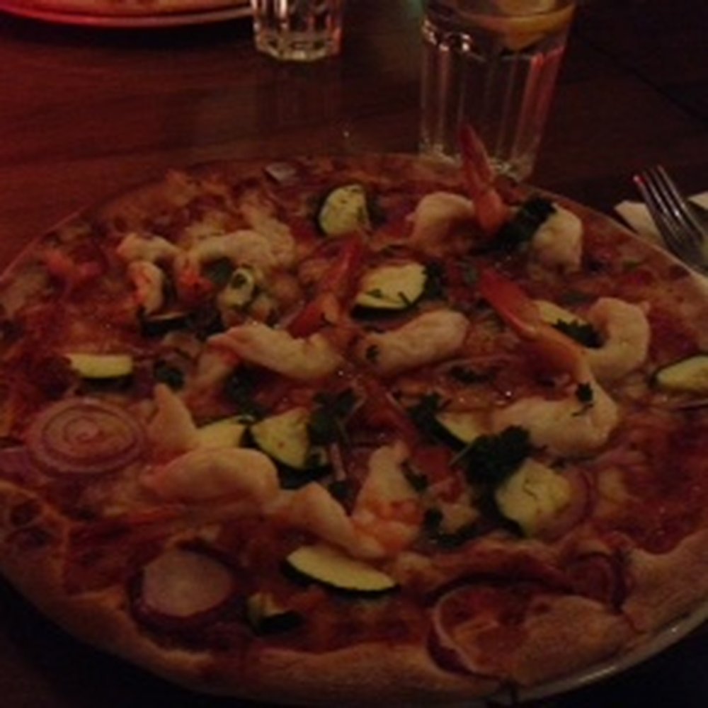 Tribeca Prawn Pizza Tribeca Prawn Pizza