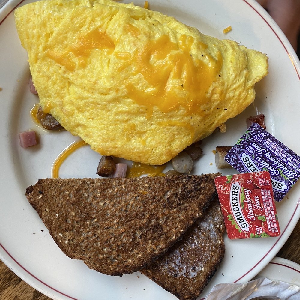Vintage Cafe - Meateater Omelet PACKED with meat - American Near Me - Everett, Washington Vintage Cafe - Meateater Omelet PACKED with meat - American Near Me - Everett, Washington
