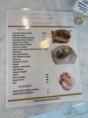 Menu photo 3 Coffee Girl Honolulu, HI
