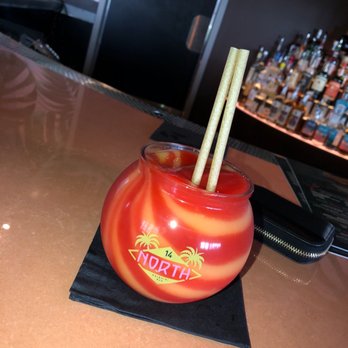 14 North Daiquiri Bar - Mango strawberry - Cocktail Bars Near Me - Dania Beach, Florida