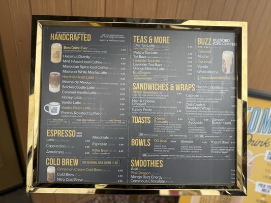 Menu photo 5 Better Buzz Coffee - East Las Vegas Las Vegas, NV