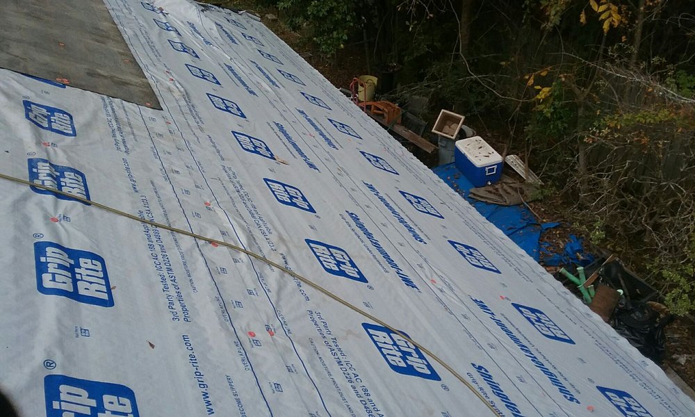 Slide of Bears Cajun Roofing