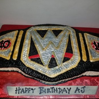 Krazy Kake House - a wrestling belt cake - Cupcakes Near Me - Chicago, Illinois Krazy Kake House - a wrestling belt cake - Cupcakes Near Me - Chicago, Illinois