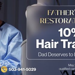 Pacific Northwest Hair Restoration - 10% OFF Hair Transplants. Free Consultations with Dr. Andy Higgins. Call us at 509-941-5029 today!
www.pnwhairrestoration.com