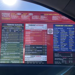Cook Out - Menu