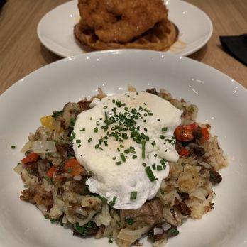 ASSET - Brisket hash, chicken and waffles - Bars Near Me - New York, New York ASSET - Brisket hash, chicken and waffles - Bars Near Me - New York, New York