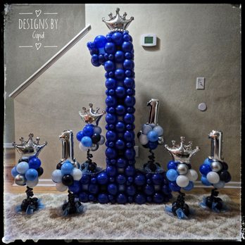 Designs By Cupid - 1st Birthday Celebration - Balloon Services Near Me Designs By Cupid - 1st Birthday Celebration - Balloon Services Near Me