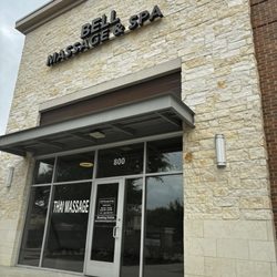 Bell Massage And Spa - Front door
