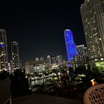Puttshack - Miami - view from outdoor seating - Mini Golf Near Me - Miami, Florida