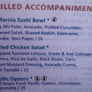 Descanso Beach Club - Menu - New American Near Me - Avalon, California