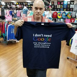 Boardwalk Gifts - I don't need Google, my daughter Kate knows everything.