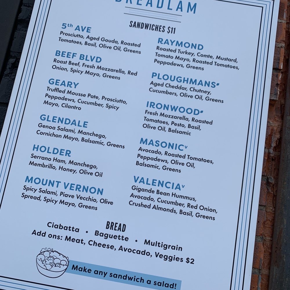 Breadlam - Menu - Sandwiches Near Me - Los Angeles, California Breadlam - Menu - Sandwiches Near Me - Los Angeles, California