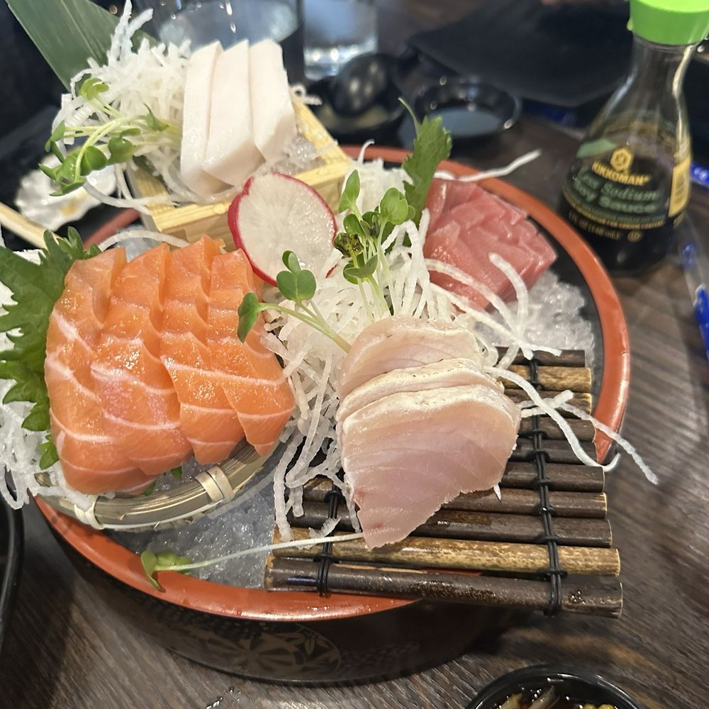 Sashimi offerings