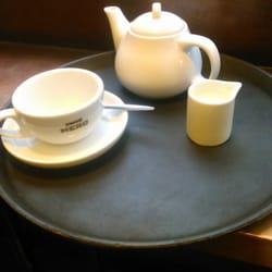 Replacing the caffeine for a spot of tea #BritishHabits :)
