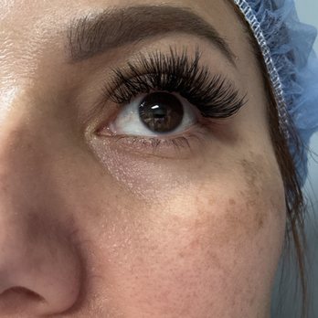 Elegant Lashes By Katie - Irvine - See the long strands? - Eyelash Service Near Me - Irvine, California