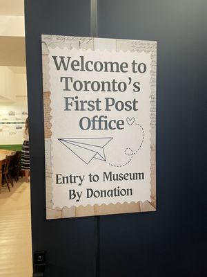 Toronto's First Post Office by null