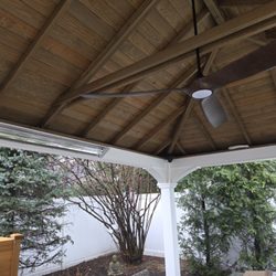 Mr. Wonderful's Electric - Outdoor gazebo cieling fan and heater