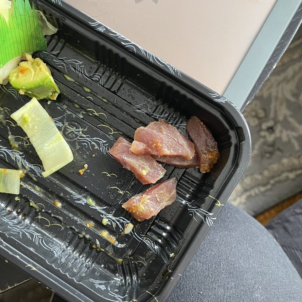 Omiya Sushi - The color of that tuna!  Looks even worse in person. - Japanese Near Me - Brooklyn, New York