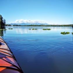 Alaska Kayak Academy - Wasilla Lake on a gorgeous summer eve
