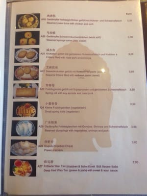 Menu photo 3 MAN WAH Hamburg, HH