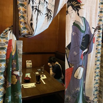 Wasabi - Very cool privacy booths. You may request for one if available. - Japanese Near Me - Warwick, Rhode Island