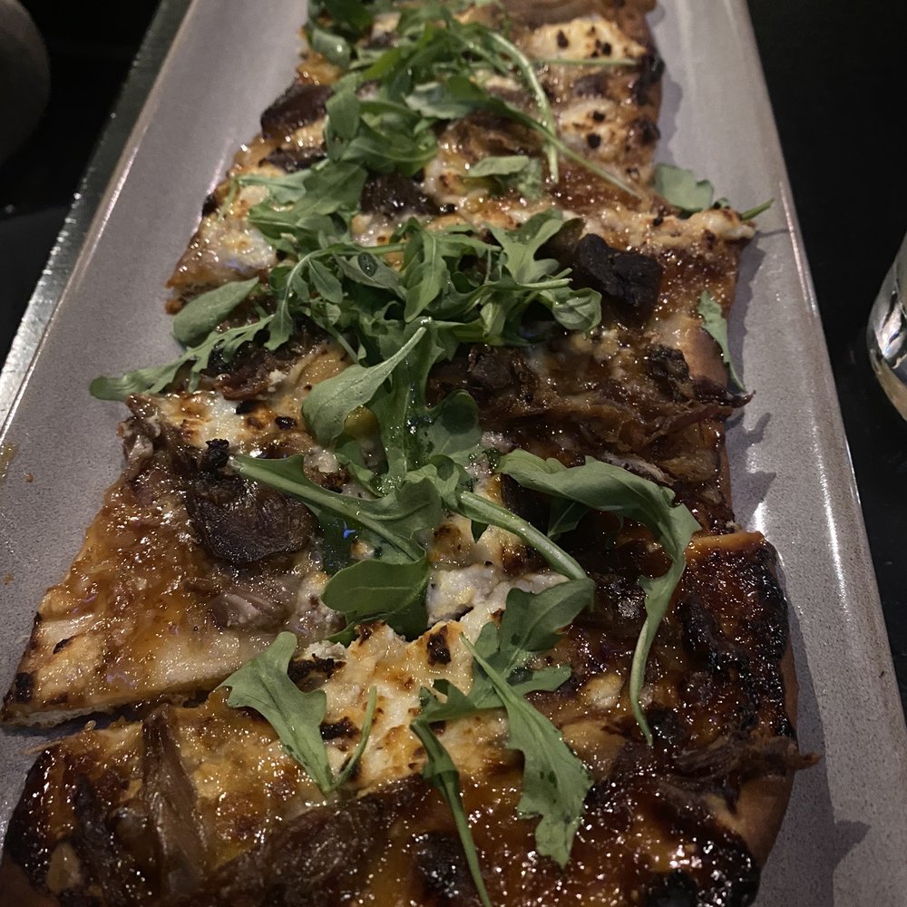 Gallery Restaurant - Beef Foie Gras Flatbread - New American Near Me - Charlotte, North Carolina Gallery Restaurant - Beef Foie Gras Flatbread - New American Near Me - Charlotte, North Carolina