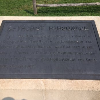 Malvern Hill Battlefield Park - "Methodist Parsonage" Freeman Marker - Landmarks & Historical Buildings Near Me - Richmond, Virginia Malvern Hill Battlefield Park - "Methodist Parsonage" Freeman Marker - Landmarks & Historical Buildings Near Me - Richmond, Virginia