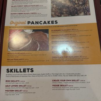 The Original Pancake house - Menu 2025 - Breakfast & Brunch Near Me - South Bend, Indiana