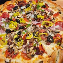 The famous EBA pizza