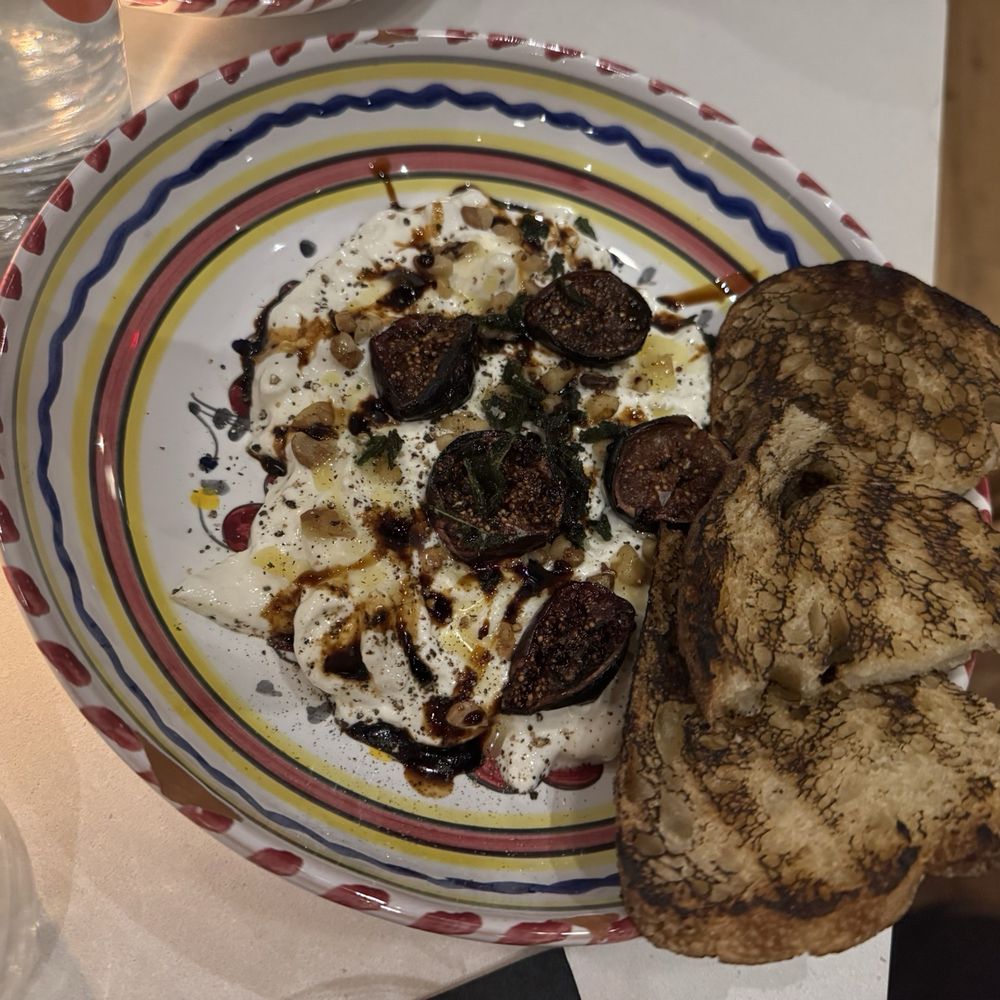 Gioia Cafe & Bar - Stracciatella with figs! - Italian Near Me - New Haven, Connecticut