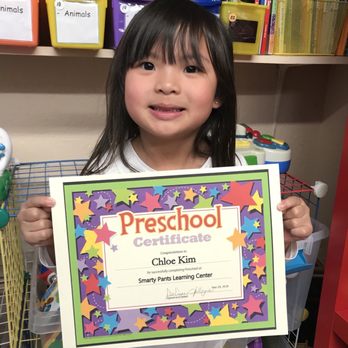 Smarty Pants Learning Center - Chloe graduating Pre-School (2017-2018) - Preschools Near Me - Fremont , California