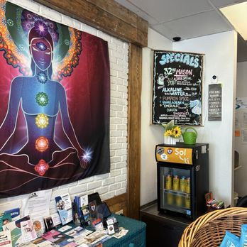 Juice My Heart - Special board next to artwork - Juice Bars & Smoothies Near Me - San Clemente, California